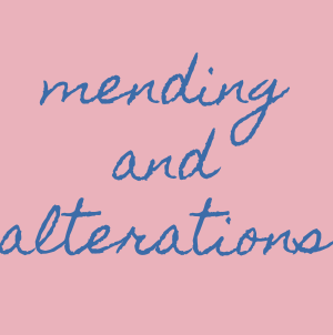 mending and alterations
